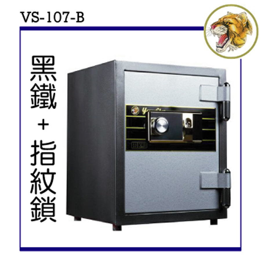 VS-107-B 單門黑鐵指紋鎖-保險箱